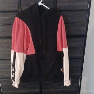 Vshojo Black and Pink Sleeve with Red Logo